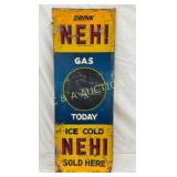 SST EMB. NEHI GAS TODAY PRICE SIGN 15X41 1/2