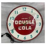 12IN DOUBLE COLA CLOCK