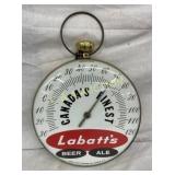 12IN UNUSUAL LABATTS BEER ALE THERMOMETER
