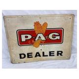 SST P-A-G DEALER SIGN SELF FRAMED 24X18