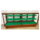 NICE OAK 8FT FLOOR MODEL SHOWCASE
