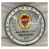 12IN 6TH ANN. TCC 1977 INVITATIONAL THERMOMETER
