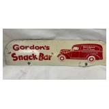 GORDONS TAG TOPPER 12X3 NICE DETAILS