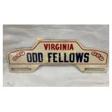 VA ODD FELLOWS TAG TOPPER 10X13 1/2