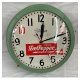 14 1/2IN DR. PEPPER CLOCK