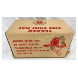 OLD STOCK UNOPENED TEXACO TIRE CHIEF HELMENT