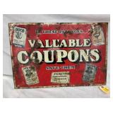 SST COUPONS SIGN 23X16