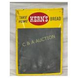 SST KERNS MENU SIGN 20X27 1/2