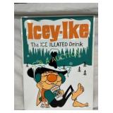 SST ICEY-IKE SIGN W/ MAN 24X32