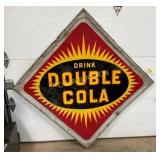 63IN SST EMB. DOUBLE COLA DIAMOND SIGN