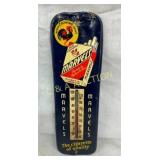 MARVELS THERMOMETER W/ROOSTER  4X12