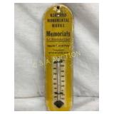 WOODEN NORWOOD MONUMENTAL WORKS THERM 3X11 1/2