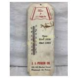 FABRICS BY JJ PEIGER CO THERMOMETER  6X16