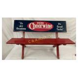 EMB SST DRINK CHEERWINE STORE BENCH 48X31