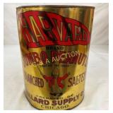 10PDS EARLY HARVARD JUMBO PEANUTS CAN