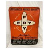 SST EMB. ASPHALT PRODUCTS SIGN 17 1/2X23 1/2