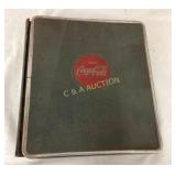 BOOK #1 NICE EARLY COKE SALESMAN COOLER CATALOG