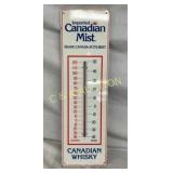 CANADIAN MIST THERMOMETER 8X27
