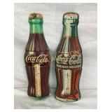 (2) COKE BOTTLE THERMOMETERS 5X16 1/2