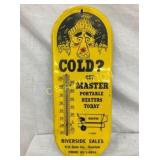MASTER PORTABLE HEATERS THERM. W/ MAN 6X15