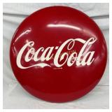 36IN PAINTED COKE BUTTON (SOME TOUCHUPS)