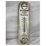 WOODEN CALOTABS THERMOMETER   4X15