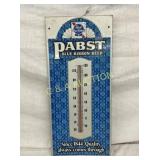 PABST BLUE RIBBON BEER THERM. 9 1/2X20 1/2