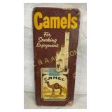 EMB. CAMELS THERMOMETER 6X13 1/2