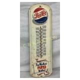 PEPSI COLA THERMOMETER  8 1/2X27