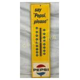 PEPSI COLA THERMOMETER   8X27