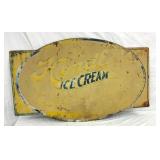 SST EMB. HENDLERS ICE CREAM SIGN 52X31