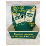KOOL CIGS DISPLAY W/MATCH HOLDER 7 1/2X8