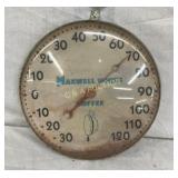 12IN MAXWELL HOUSE THERMOMETER