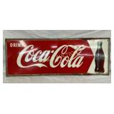 SST COKE ARROW SIGN W/ BOTTLE 32X12