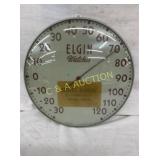 12IN ELGIN WATCHES DEALER JEWELRY THERMOMETER