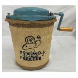 EARLY 1G. ESKIMO JR ICE CREAM FREEZER (CB)