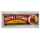 SST EMB. RC SIGN W/ CARTON 54X18 1/2 SELF FRAMED