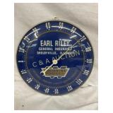 12IN EARL RILEY GENERAL INS THERMOMETER