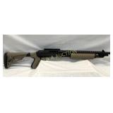 (553EL) MOSSBERG 500 12GA (TAN) ADJ STOCK, RAILING