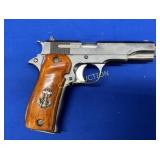(204EP) INTERARMS STAR 380 WOOD GRIPS/ANCHOR