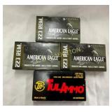 80 RDS 223 TUL AMMO, AMERICAN EAGLE