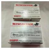 200 RDS WINCHESTER 9MM 115 GRAIN