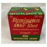 BOX REMINGTON SHUR SHOT 20G. 2 3/4 25RDS