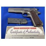 (720EP)RARE1911 A-1 ITHACA US ARMY45 SERVICE GRADE