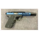 (823EP) RUGER 22/44 LITE W/SIGHTS,RAILING