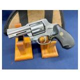 884EP SS INTER ARMS 44CAL, CHECKER GRIPS