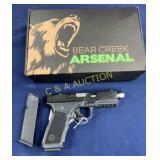 209FP  NIB BCA GRIZZLEY 101 9MM SS BARREL