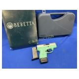 148FP  BERETTA NANO 9 (TEAL)