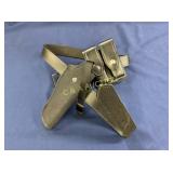BLACKHAWK LEATHER BELT,2 MAG. HOLDERS,HOLSTER
