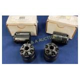 (4) BLACK POWDER 45CAL. REV. CYLINDERS SHIP DESIGN